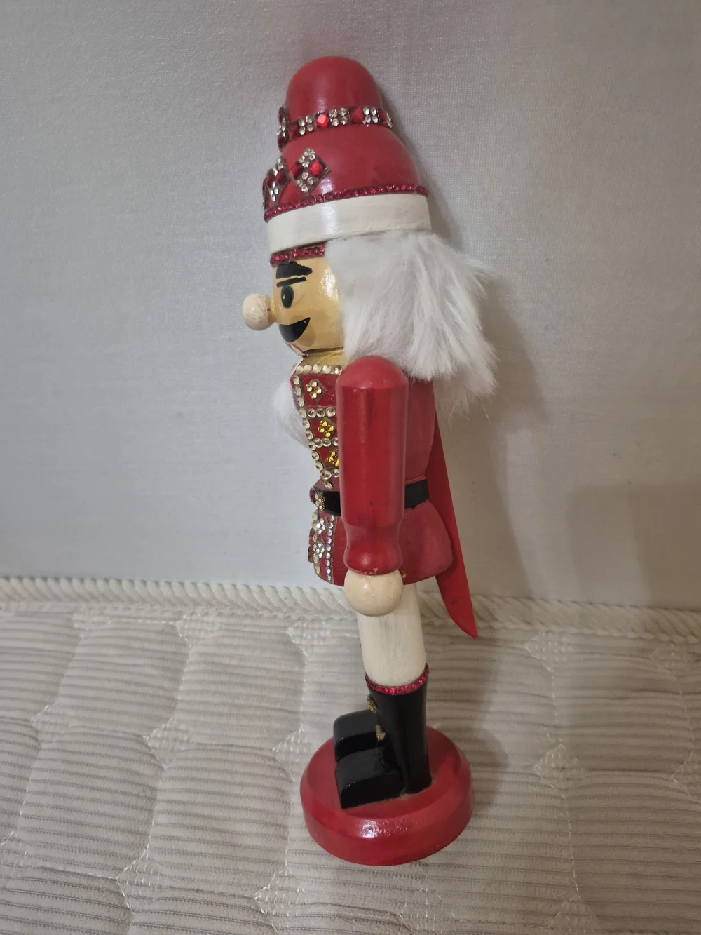 Red Decorative Nutcracker Soldier Holiday Figurine